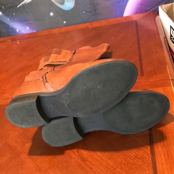 Naturalizer brown leather riding boots size 7.5M - Picture 2 of 16